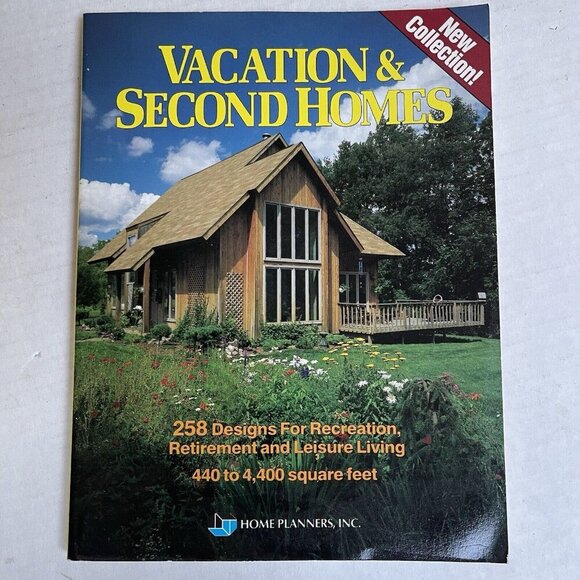 Vacation and Second Home 258 Designs for Recreation Retirement and Lei 1991 - Picture 1 of 5